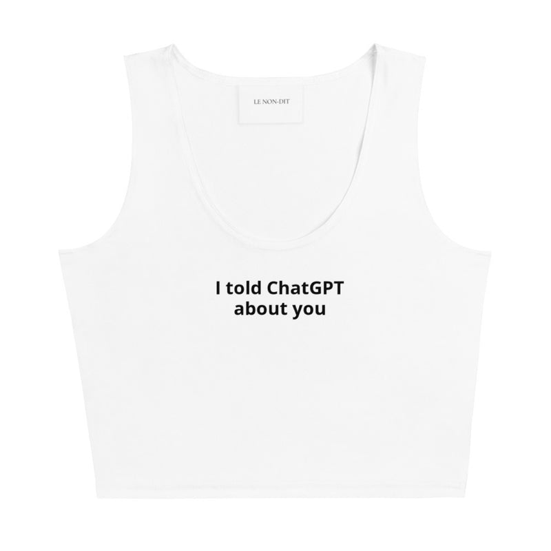 I told ChatGPT about you