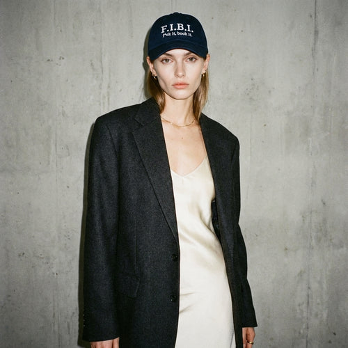F.I.B.I. (f*uck it, book it.) dad hat