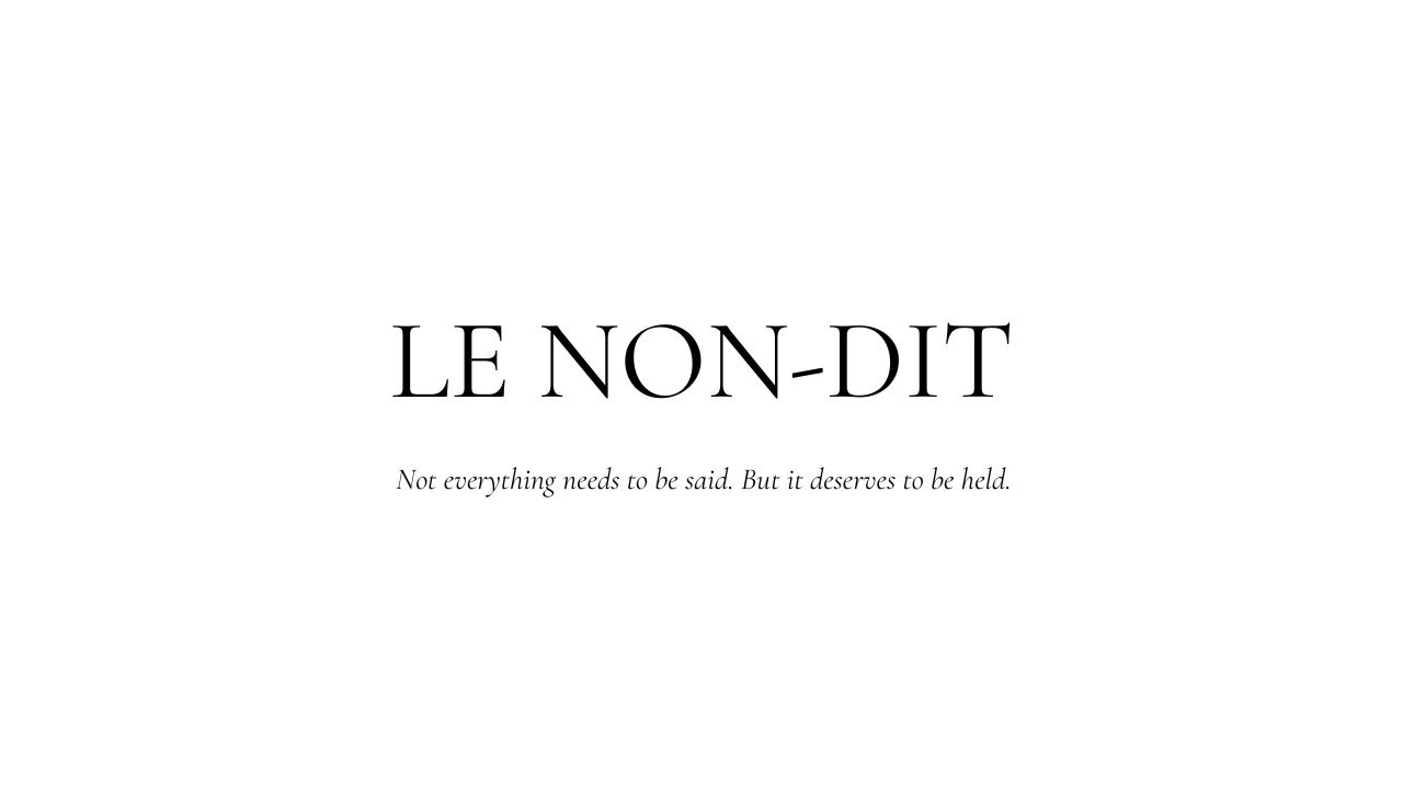 LE NON-DIT Gift Card